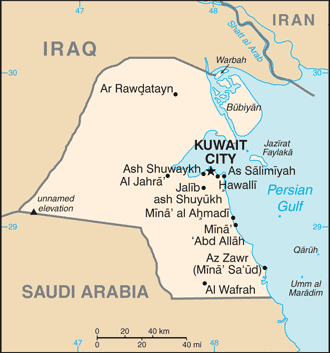 Kuwait Map