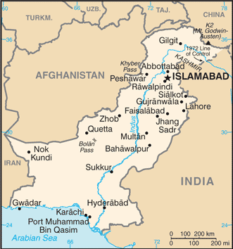 Pakistan Map