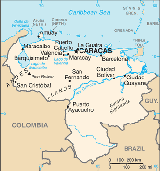 Venezuela Map