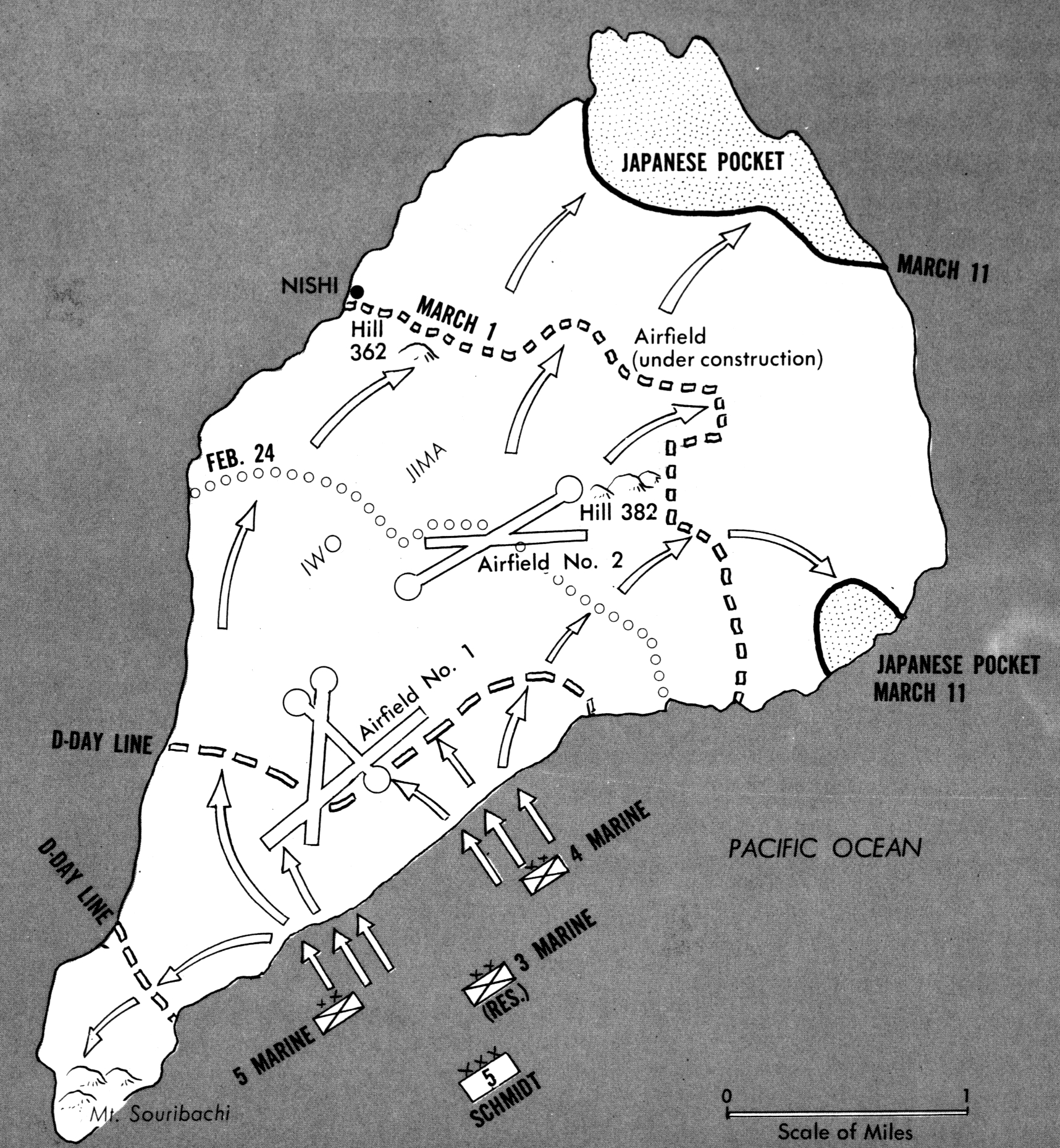 American Invasion Of Iwo Jima Feb 19 Mar 11 1945