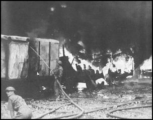 Results of Japanese air raid on Singapore