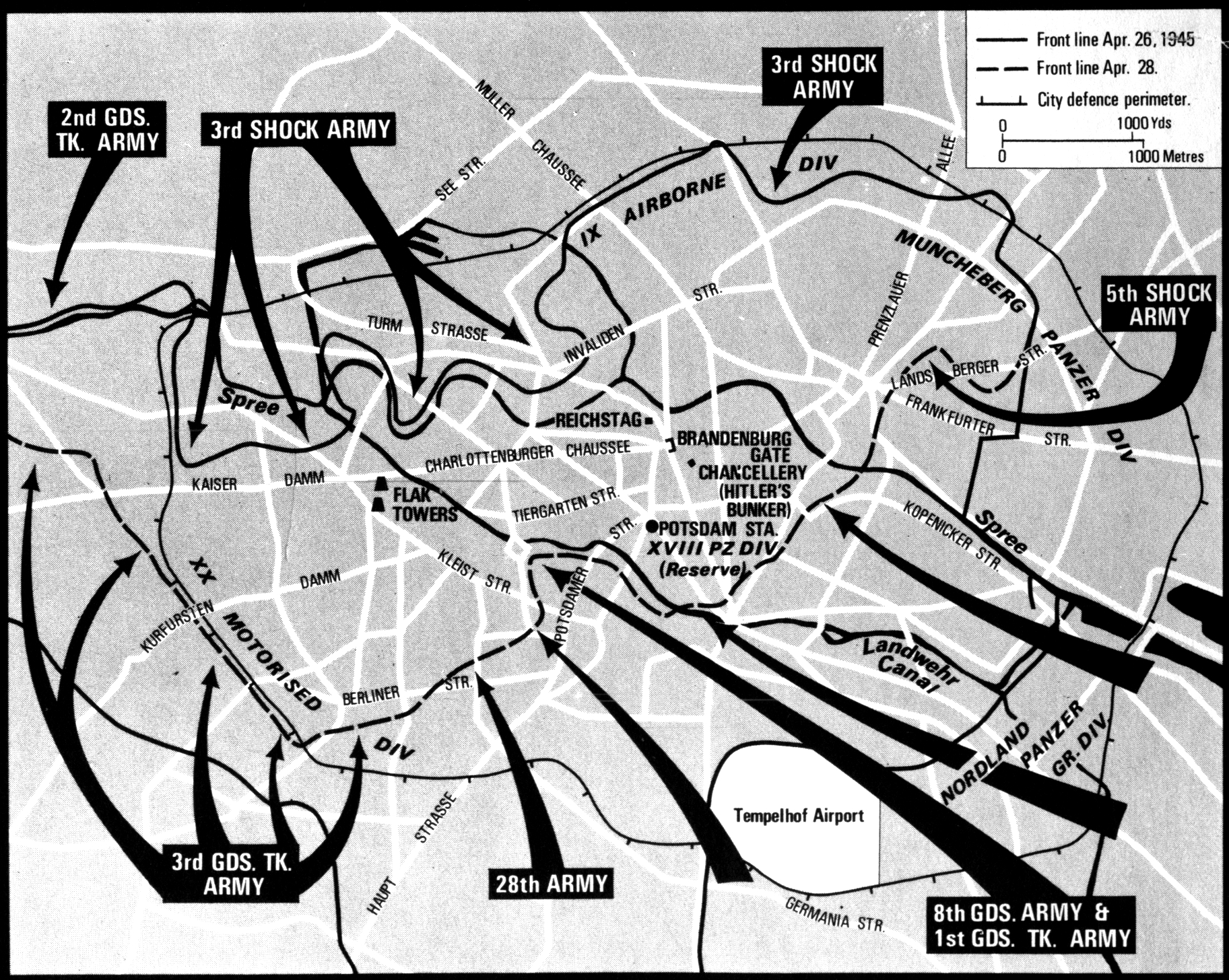 Battle of Berlin, Apr. 26-28, 1945